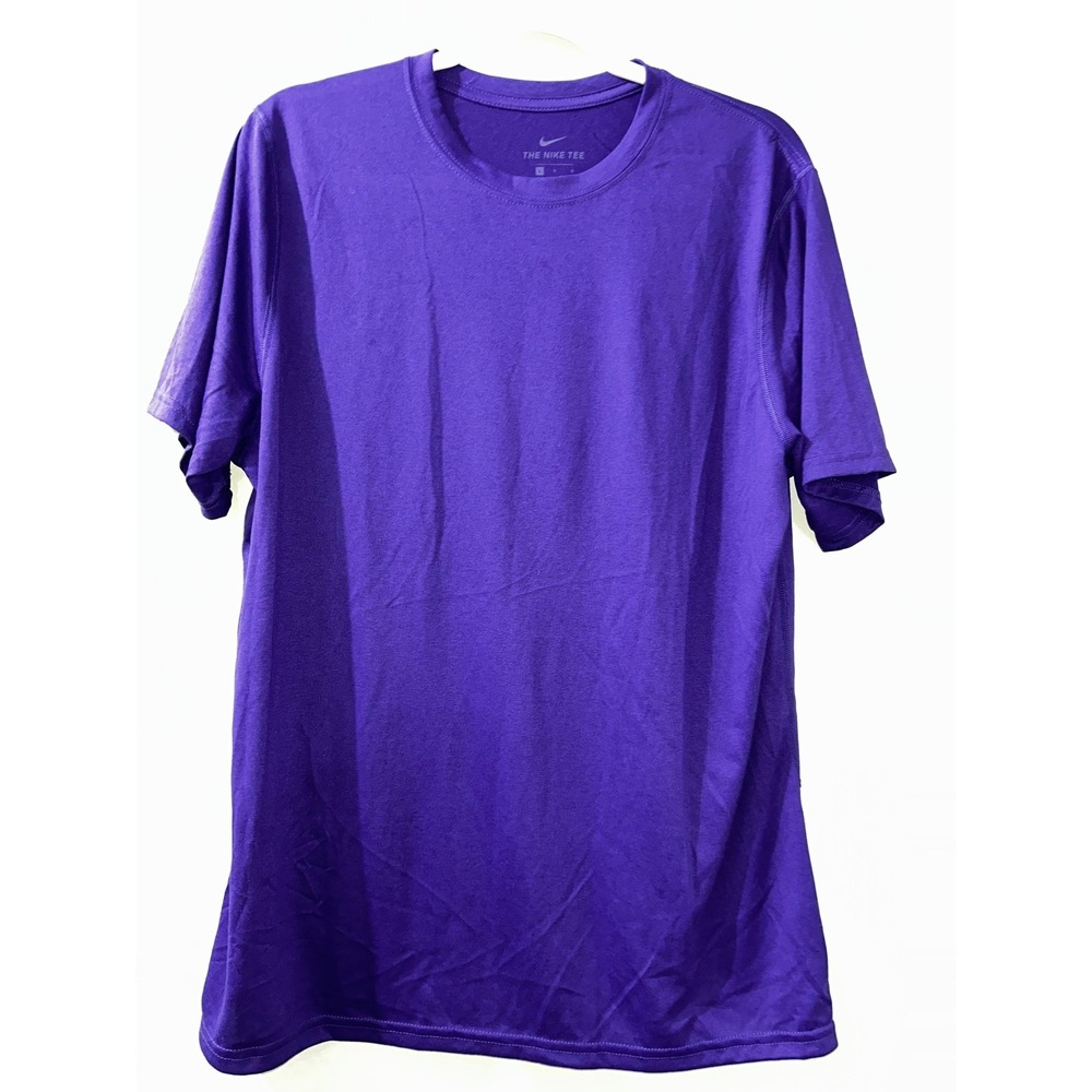 Nike Men's Dri-Fit Short Sleeve T-Shirt Purple XL